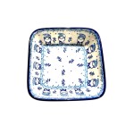 429 Bunzlau vierkant schaaltje 13 x 13 cm 2801X 429 Klein vierkant schaaltje 13x13cm